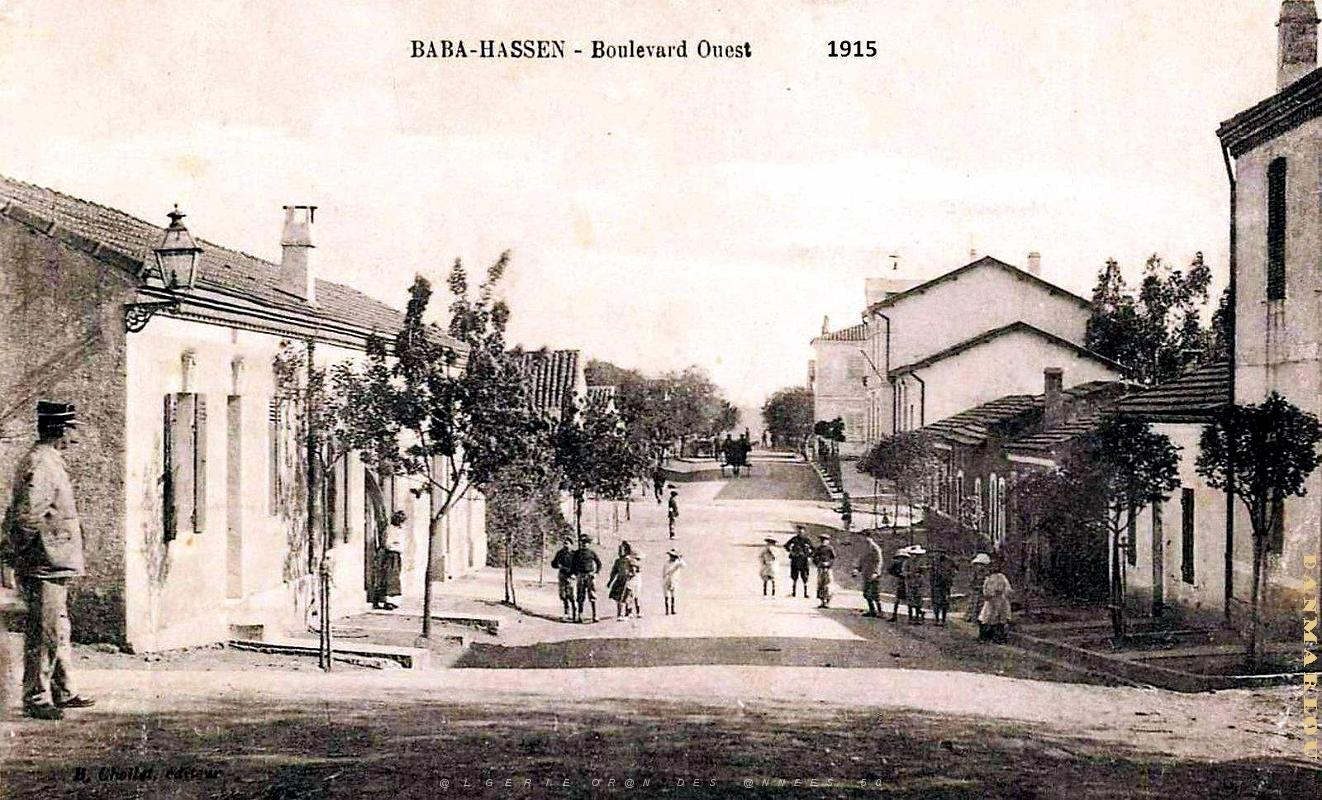 2715- Bab-Hassen - Boulevard de l'Ouest - 1915.jpg